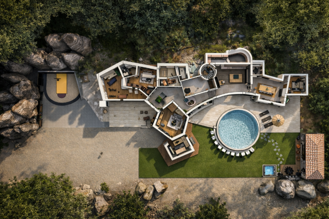 Rénovation globale d’une villa à Vence – Vision d’ensemble