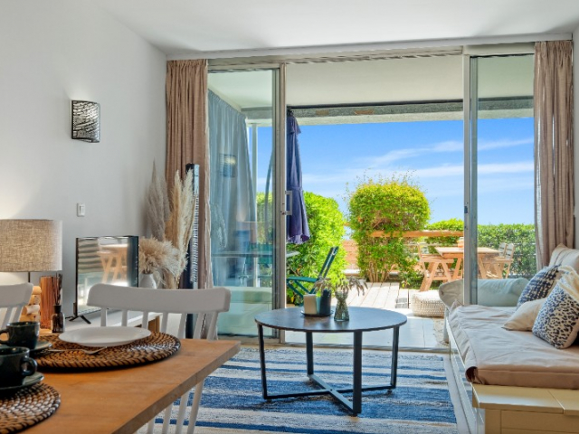 Un 2pièces pour location saisonnière à Cap d'ail dans une Ambiance bord de mer