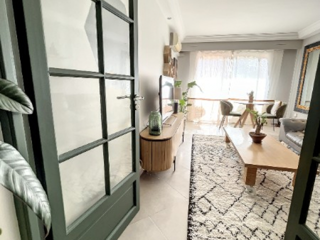 Aménagement complet d’un salon dans la région de Nice - avec travaux