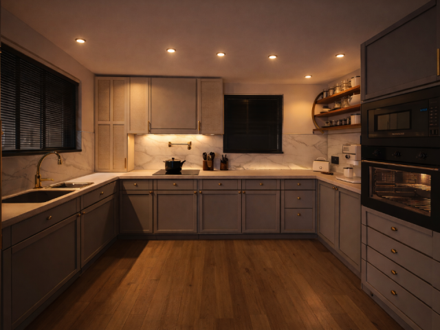 Maison repensée dans sa globalité – Projet d’architecture intérieure