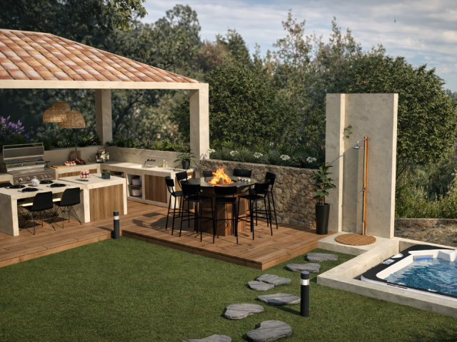 Rénovation globale d’une villa à Vence – Vision d’ensemble