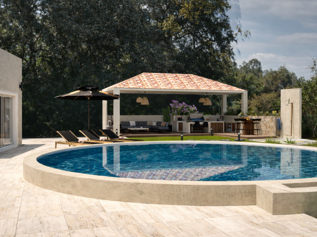 Rénovation globale d’une villa à Vence – Vision d’ensemble