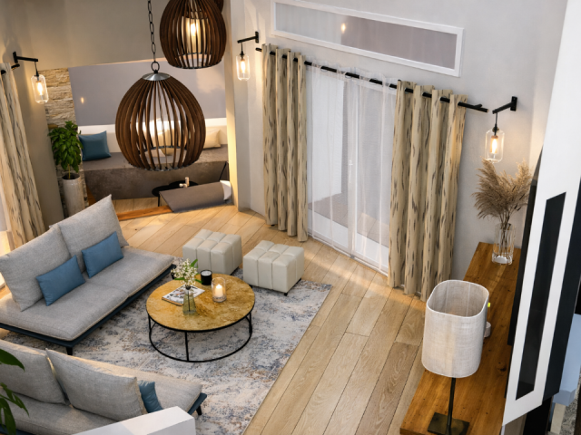 Rénovation globale d’une villa à Vence – Vision d’ensemble