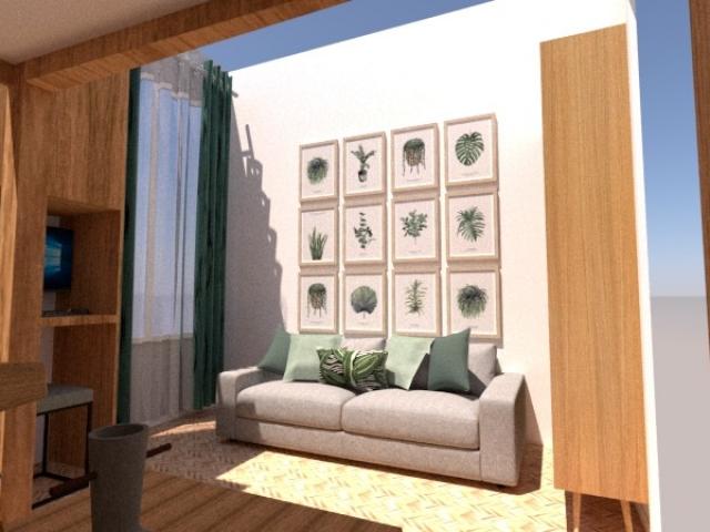 Création de plans 3D pour l'achat d'un studio à Cannes à but locatif