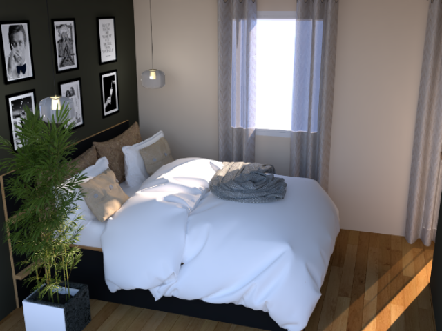 Décoration et meubles sur mesure pour une chambre enfant avec un accès aux combles