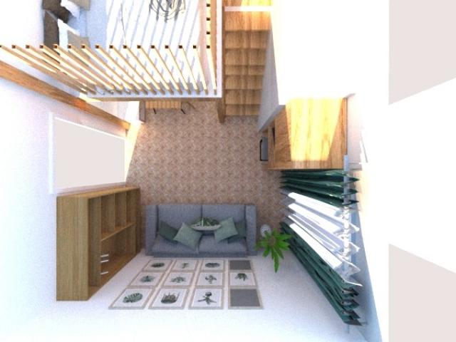 Création de plans 3D pour l'achat d'un studio à Cannes à but locatif